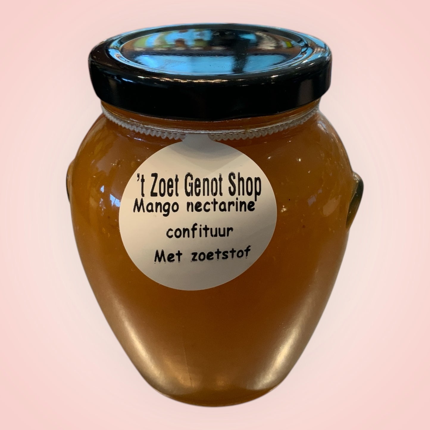 Mango & nectarine confituur - zoetstof , 375ml