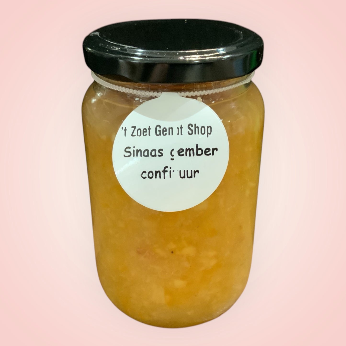 Suikerarme confituur sinaas gember 375Ml