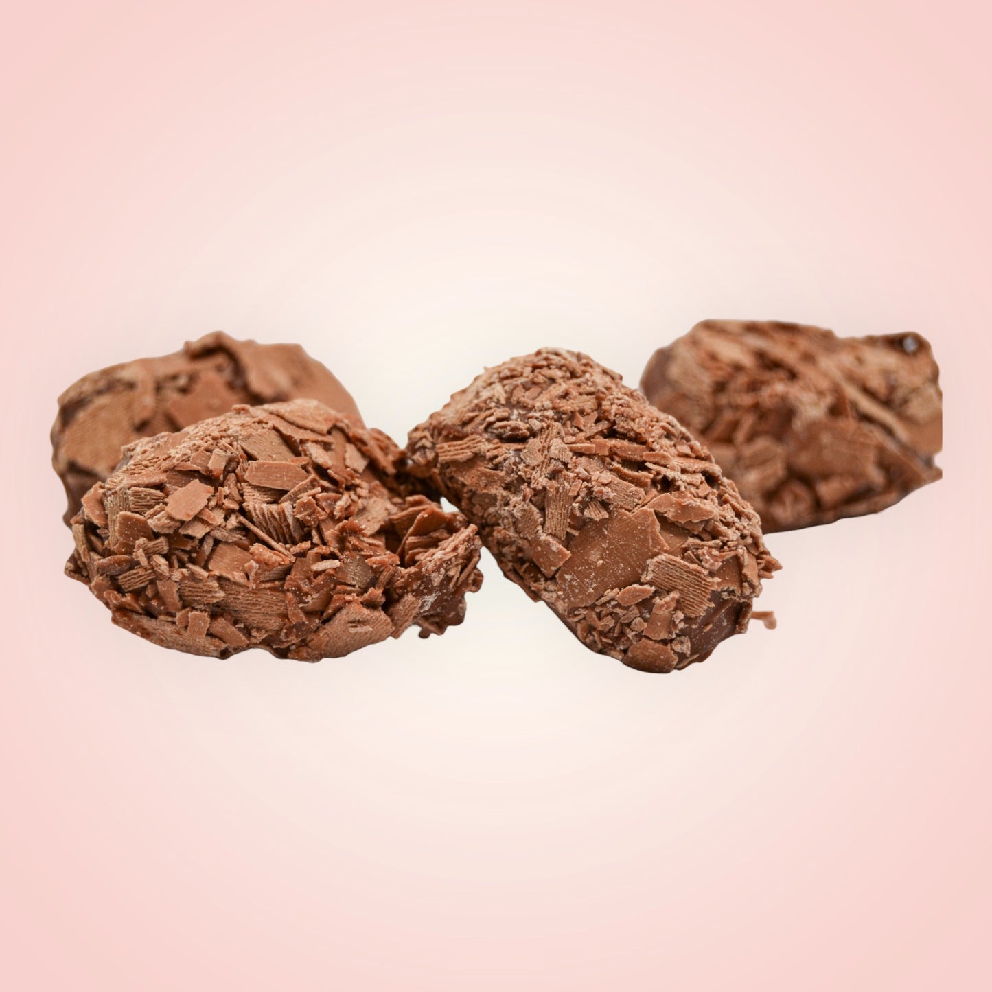 Artisanale schilfertruffels melkchocolade