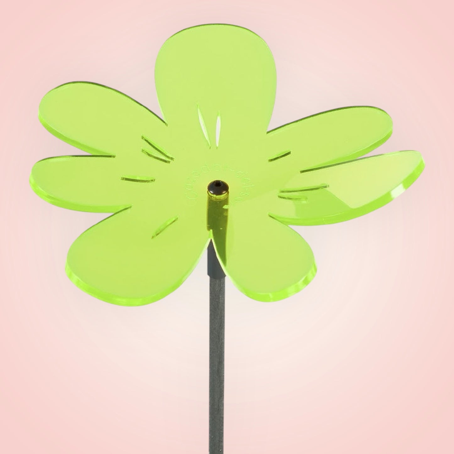 Zonnenvanger Cazador del sol Lucy Bloem gebogen Nea groen