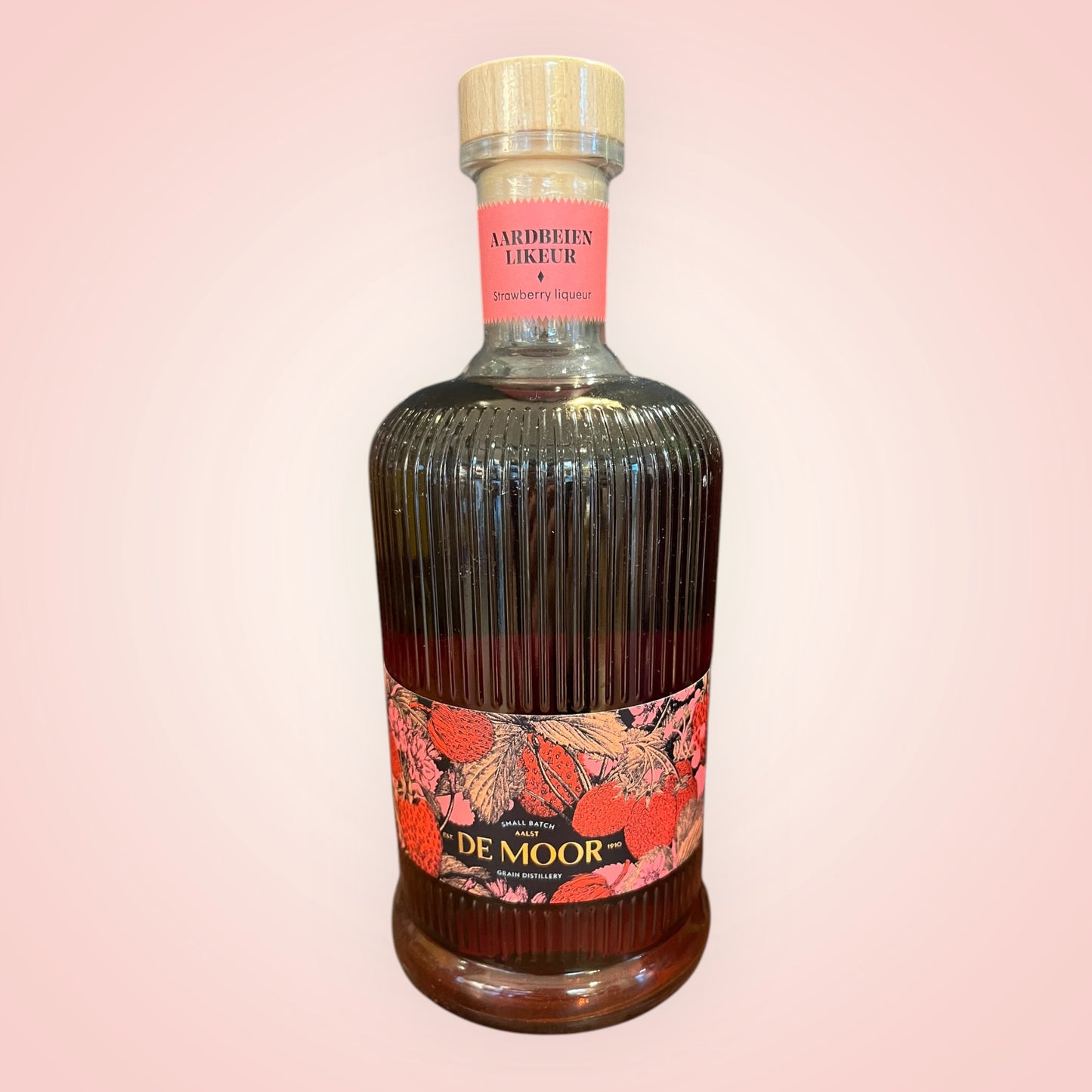 De Moor aardbeienlikeur 70CL