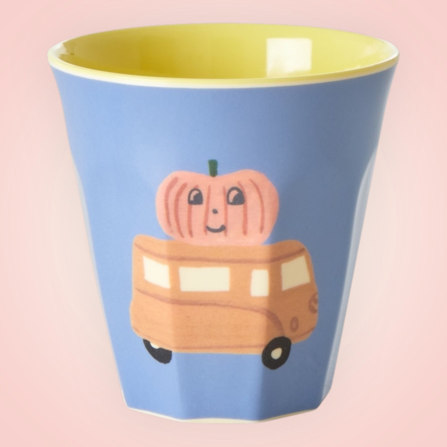 Rice drinkbeker S pumpkin car 7,5x7,5cm 160ml