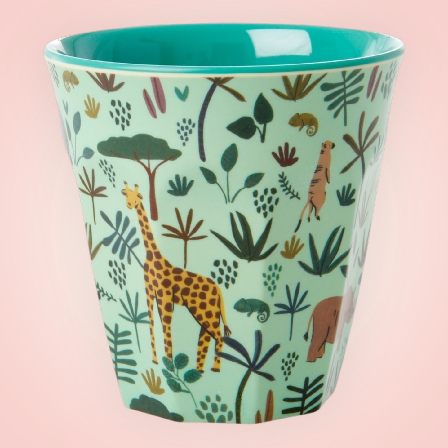 Rice drinkbeker M blue jungle 9x9 cm 250ml