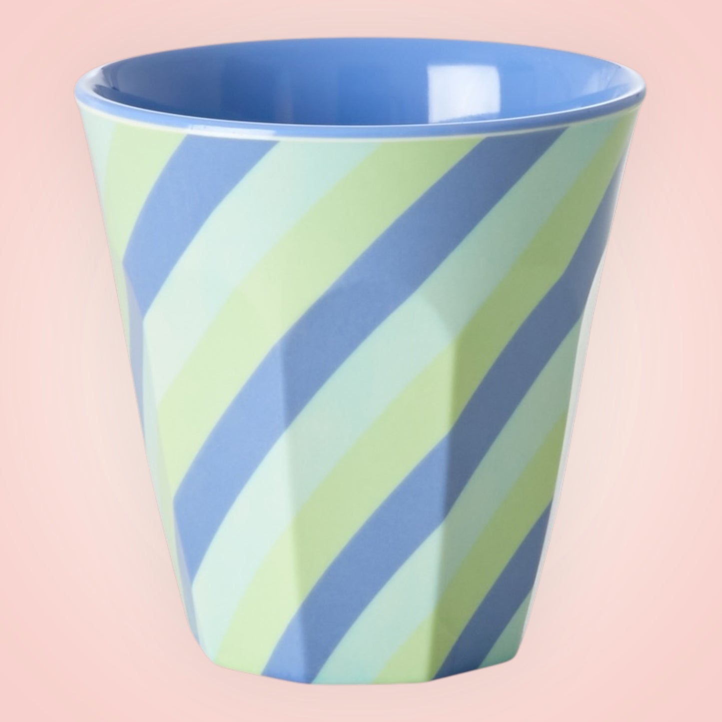 Rice drinkbeker S gestreept 7,5x7,5cm 160ml