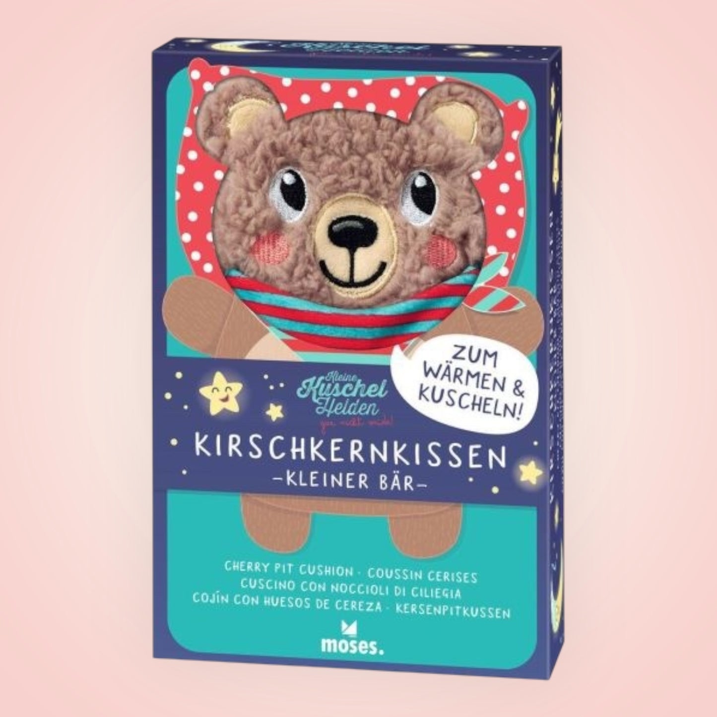 kersenpitkussen kleine beer