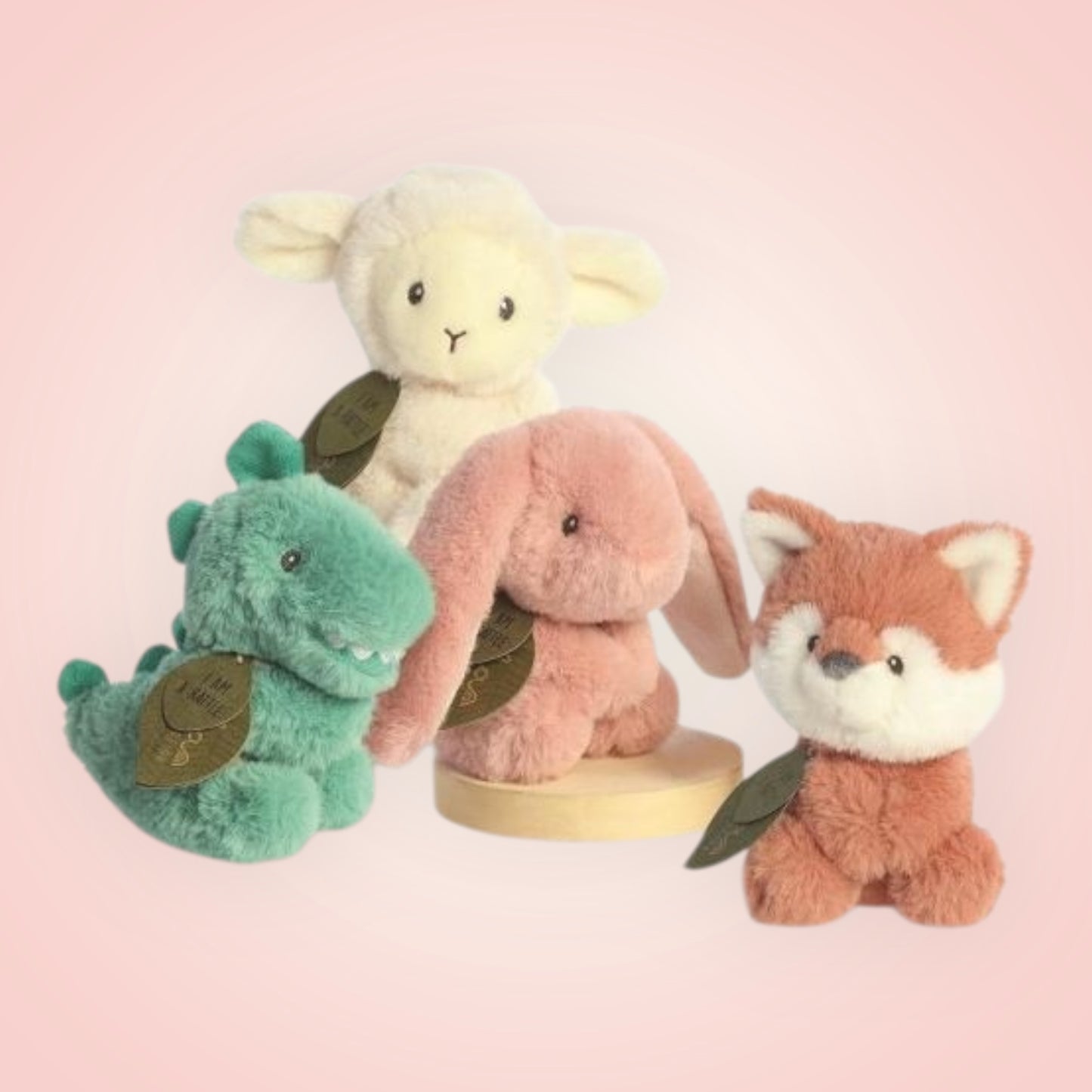 Vosje rammelaar 15cm