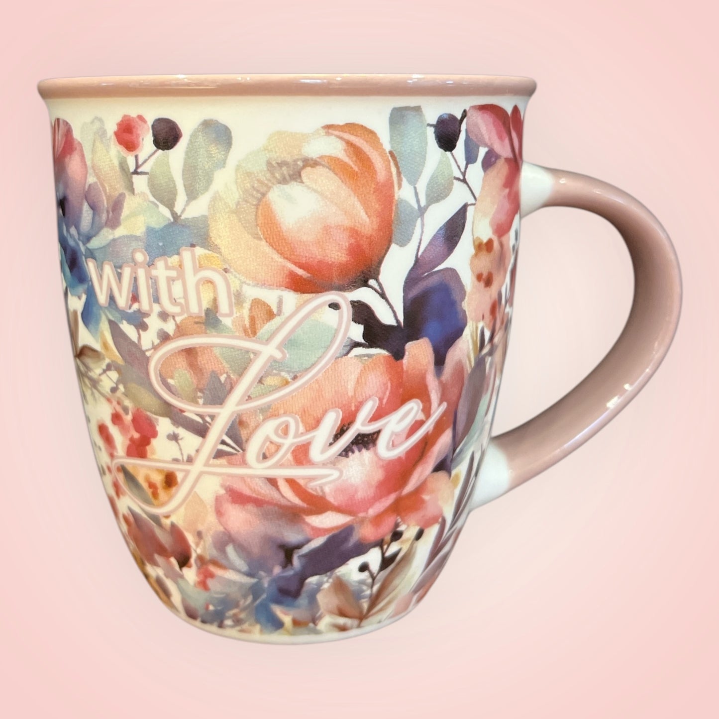 Tas with love bloemen