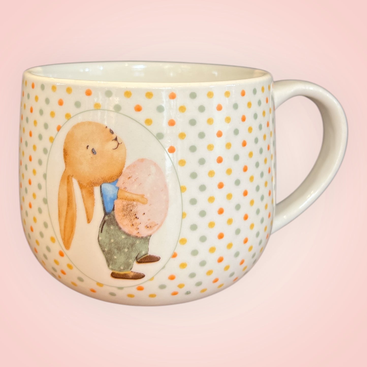 Schattige Paasmok met Konijn Phil