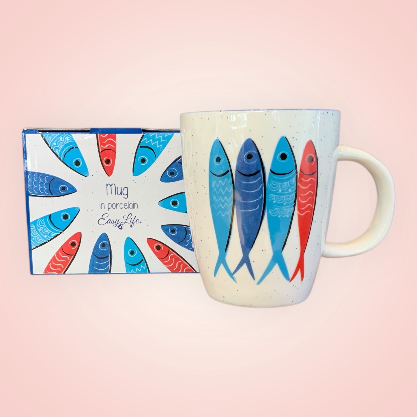 Tas porselein sardines