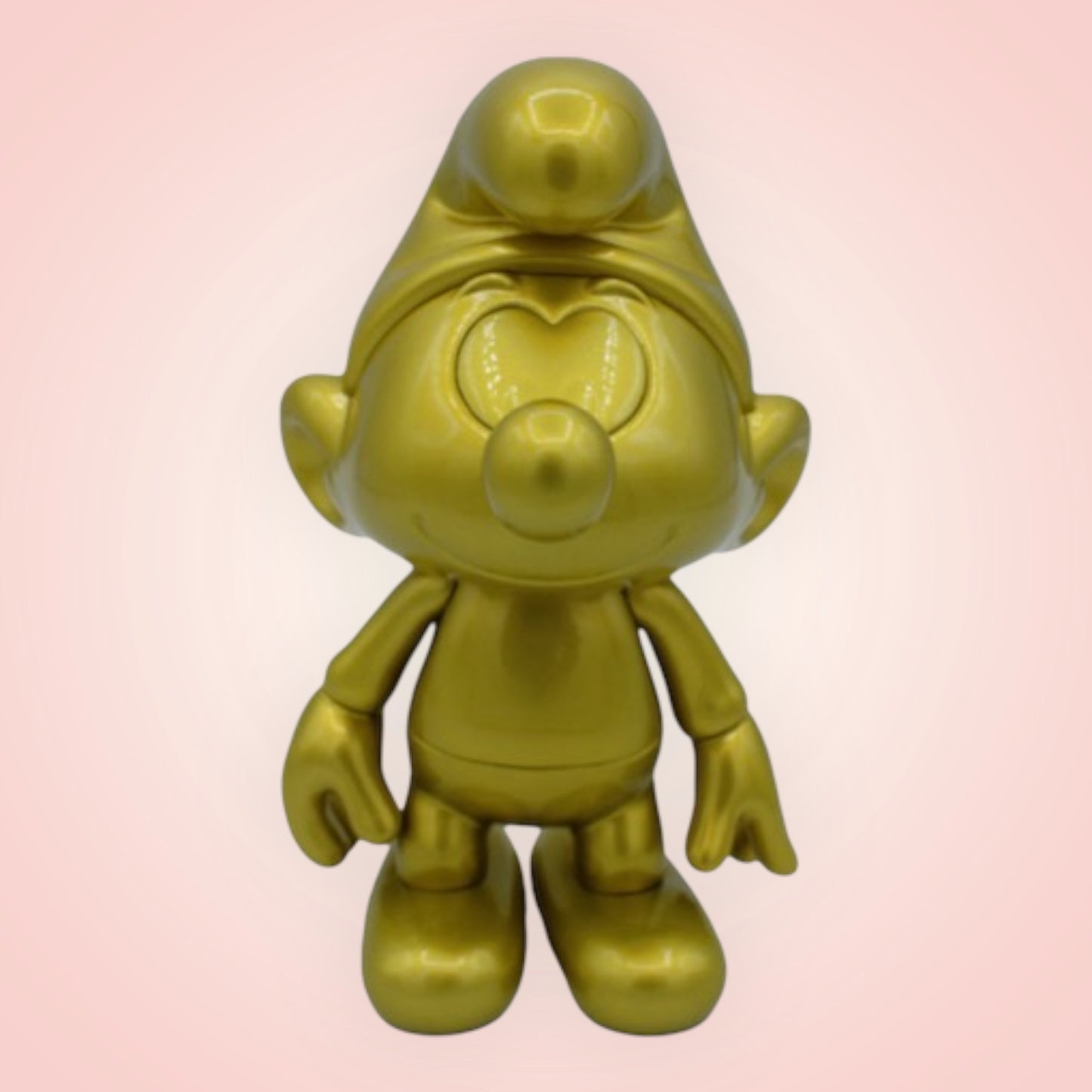 Smurf vinyl 20cm goud