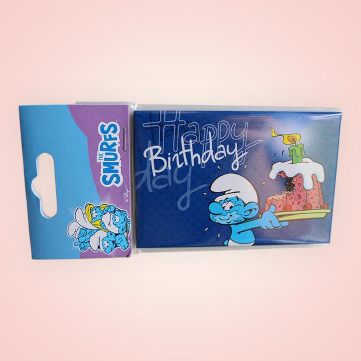 Smurf magneet happy birthday