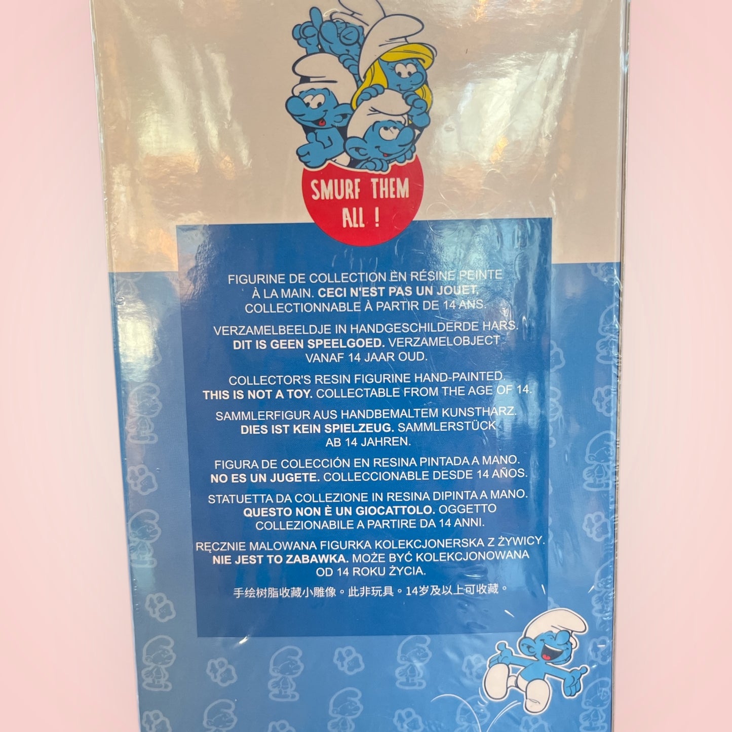 Smurfen Verzamelfiguur – Smurf met Cadeau