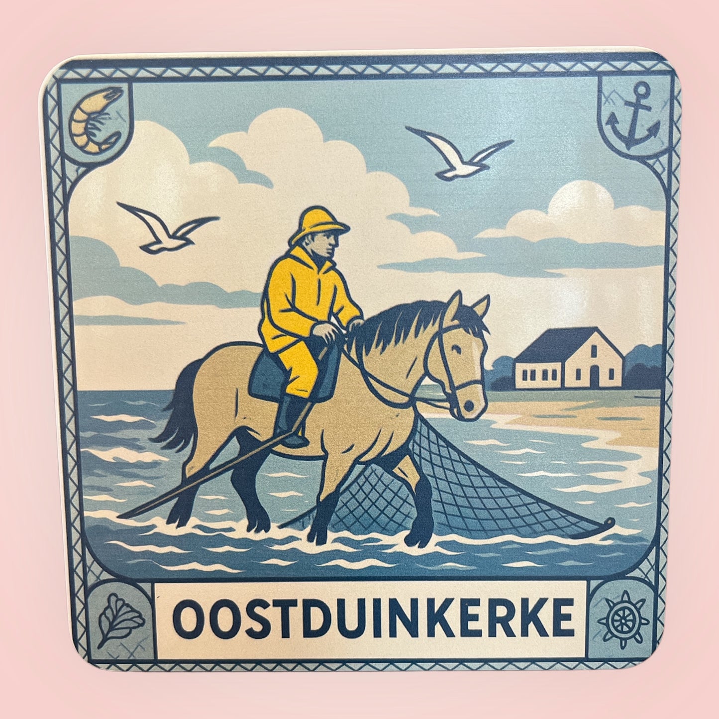 Vierkant venster blik