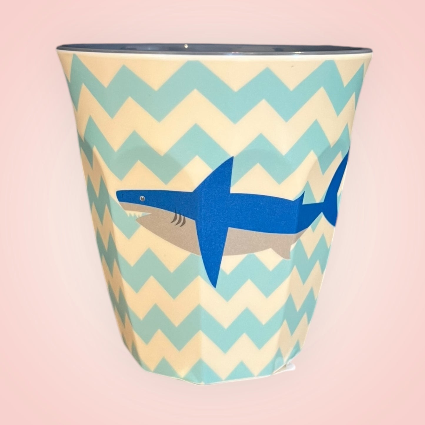 Rice drinkbeker M haai 9x9cm 300ml