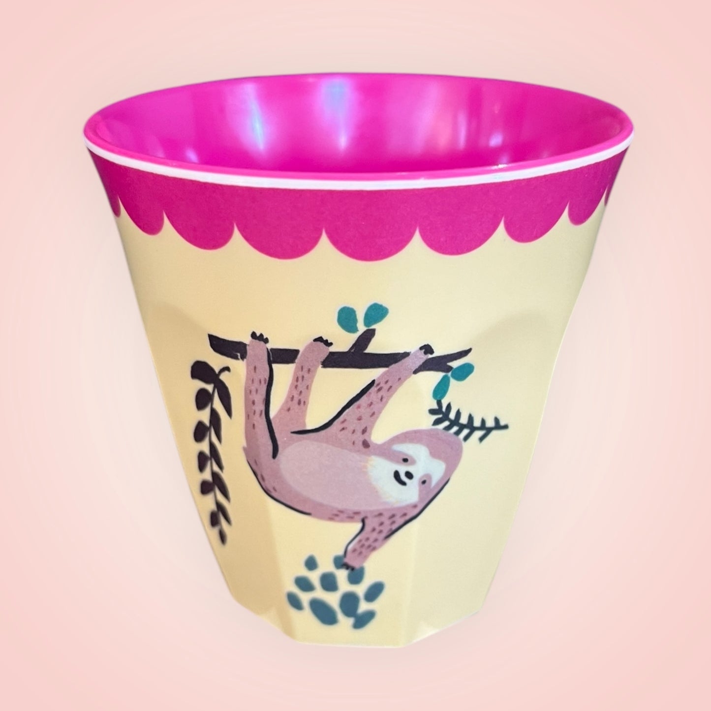 Rice drinkbeker M luiaard 9x9cm 300ml