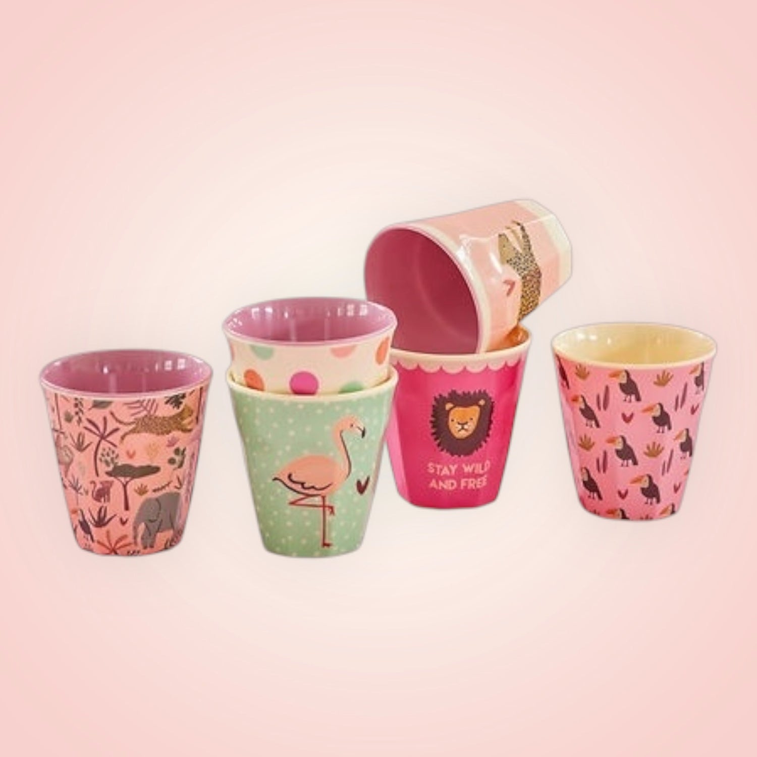 Rice melamine bekers