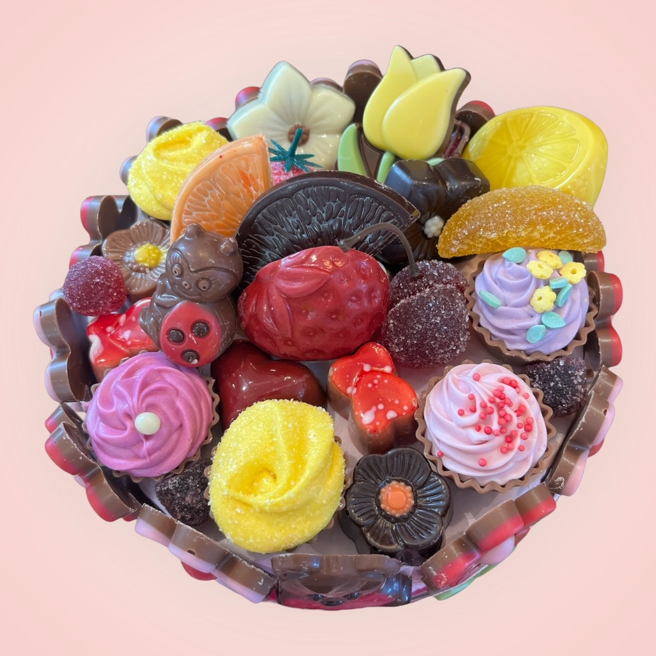 Praline en snoeptaarten