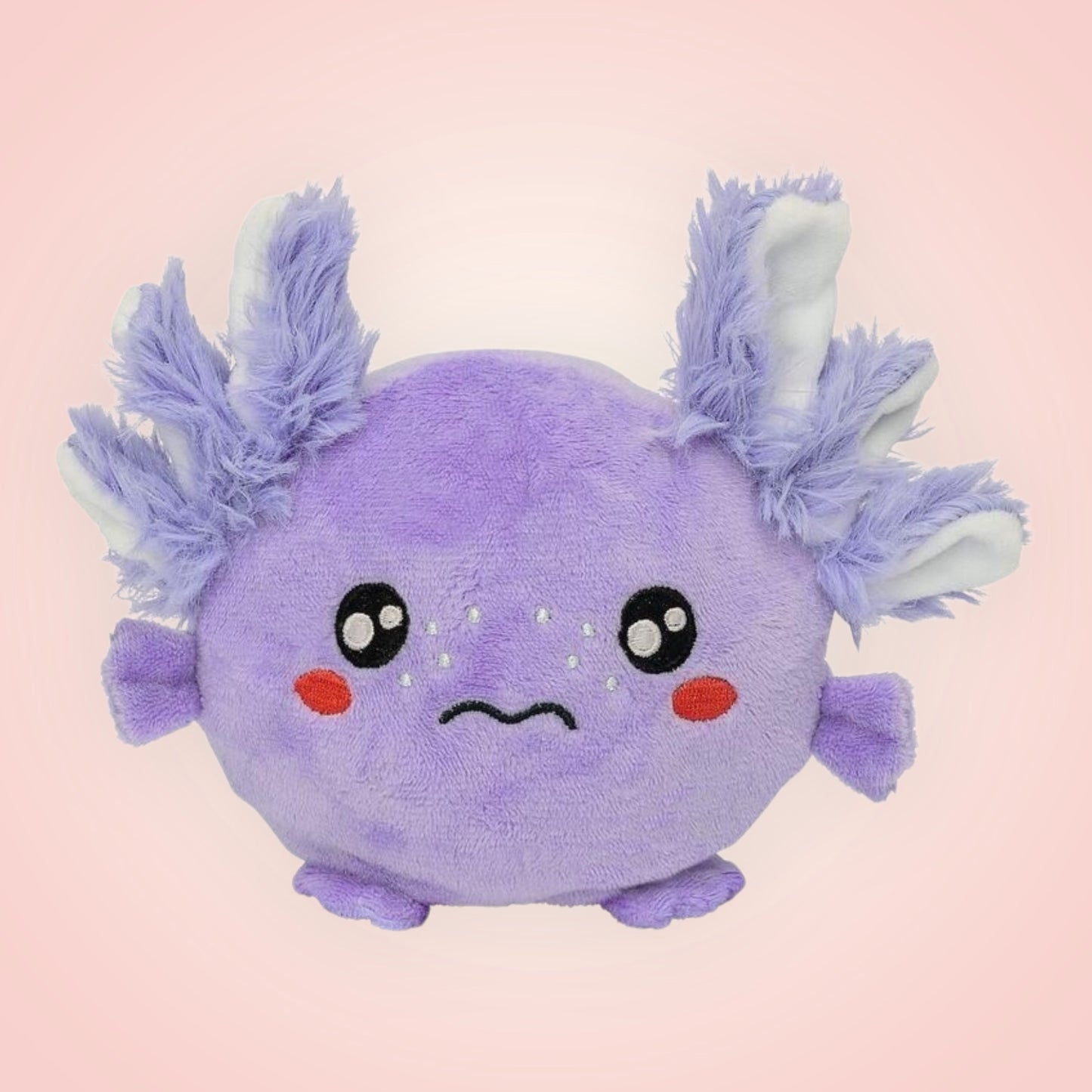 Pluizige omkeerbare knuffel