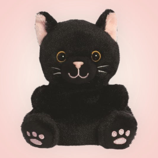 Palm Pal zwarte kat 13 cm