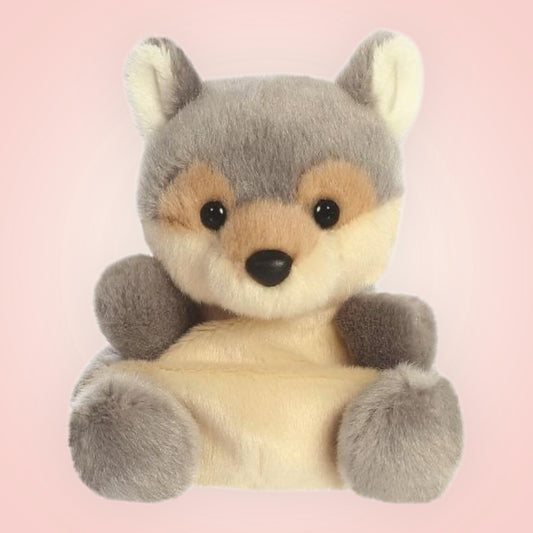 Palm Pals wolf 13 cm