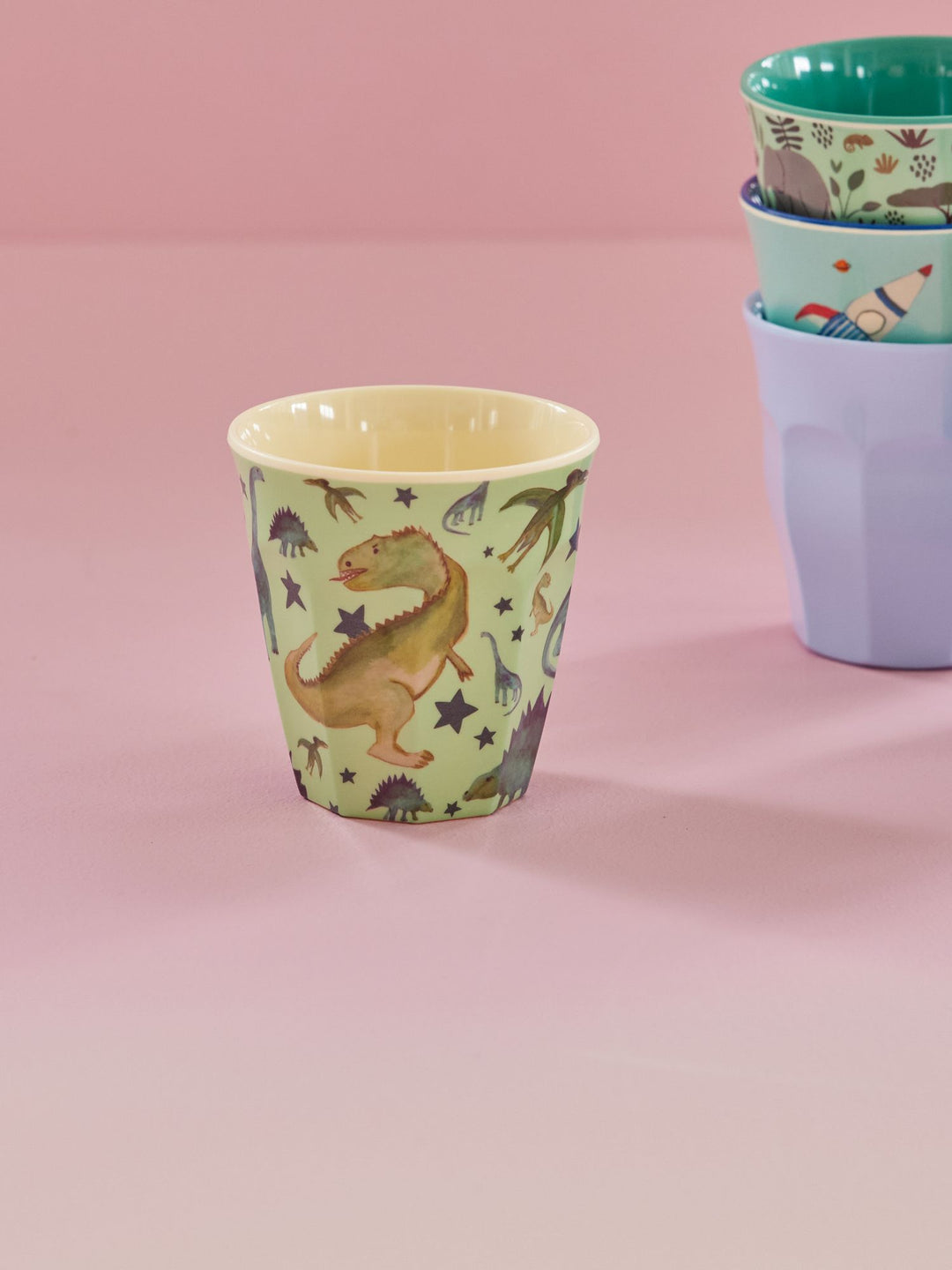 Rice drinkbeker M Dino 9x9 cm 250ml