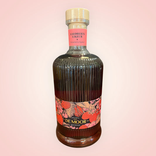 De Moor aardbeienlikeur 70CL