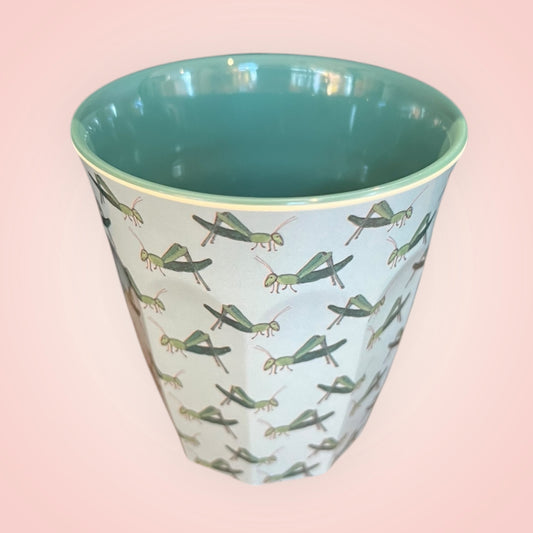 Rice drinkbeker S sprinkhaan 7,5x7,5cm 160ml