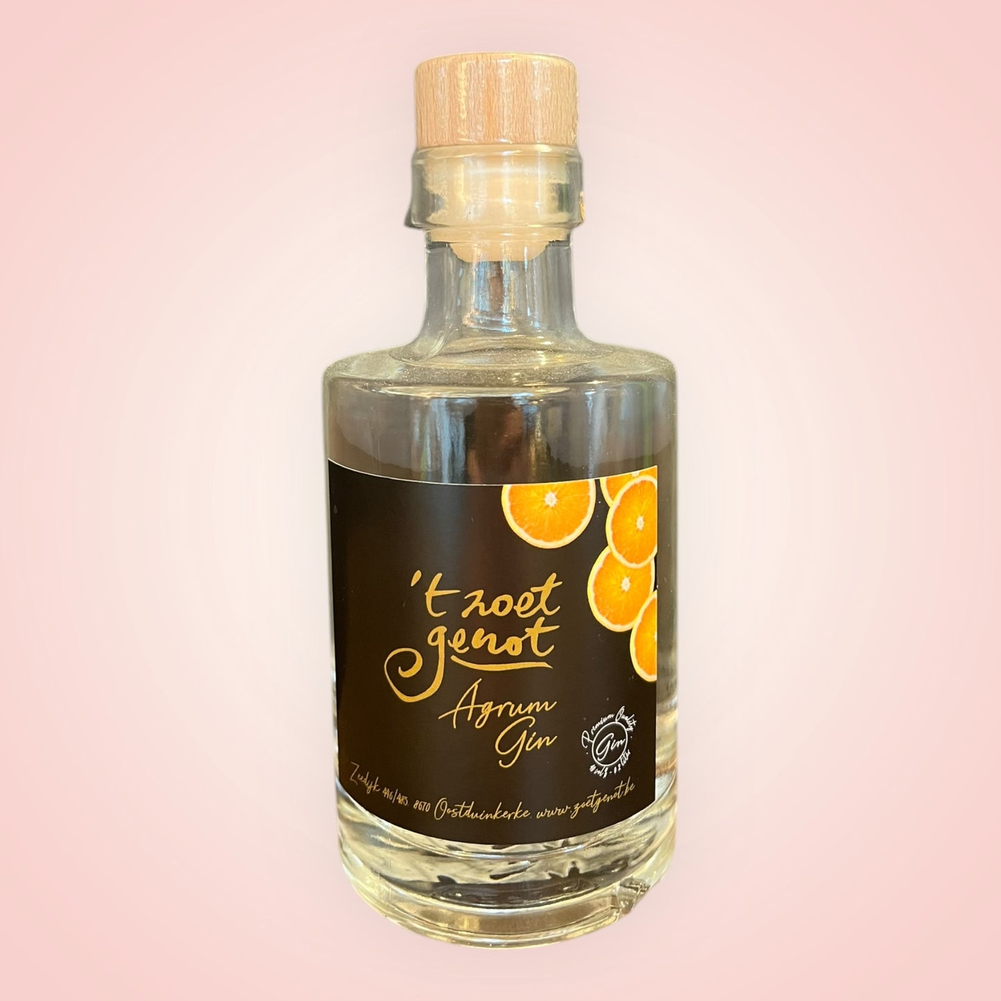 Mini gin t Zoet genot Agrum 20cl