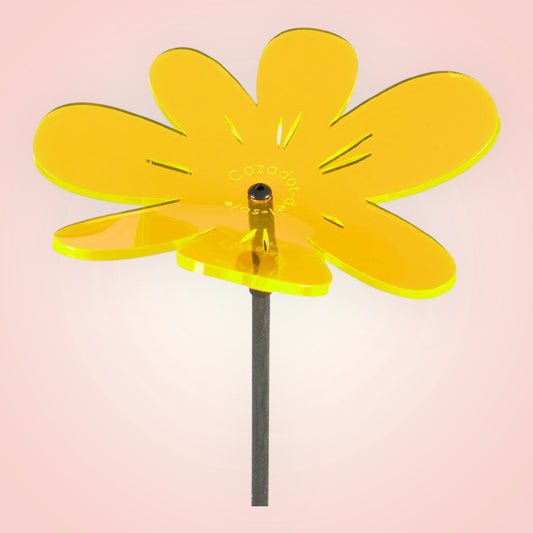 Zonnenvanger Cazador del sol Lucy Bloem gebogen Nea licht oranje