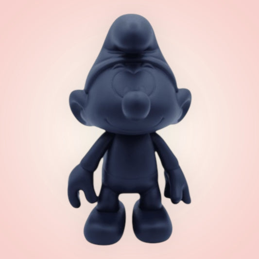 Smurf vinyl mat blauw 20cm