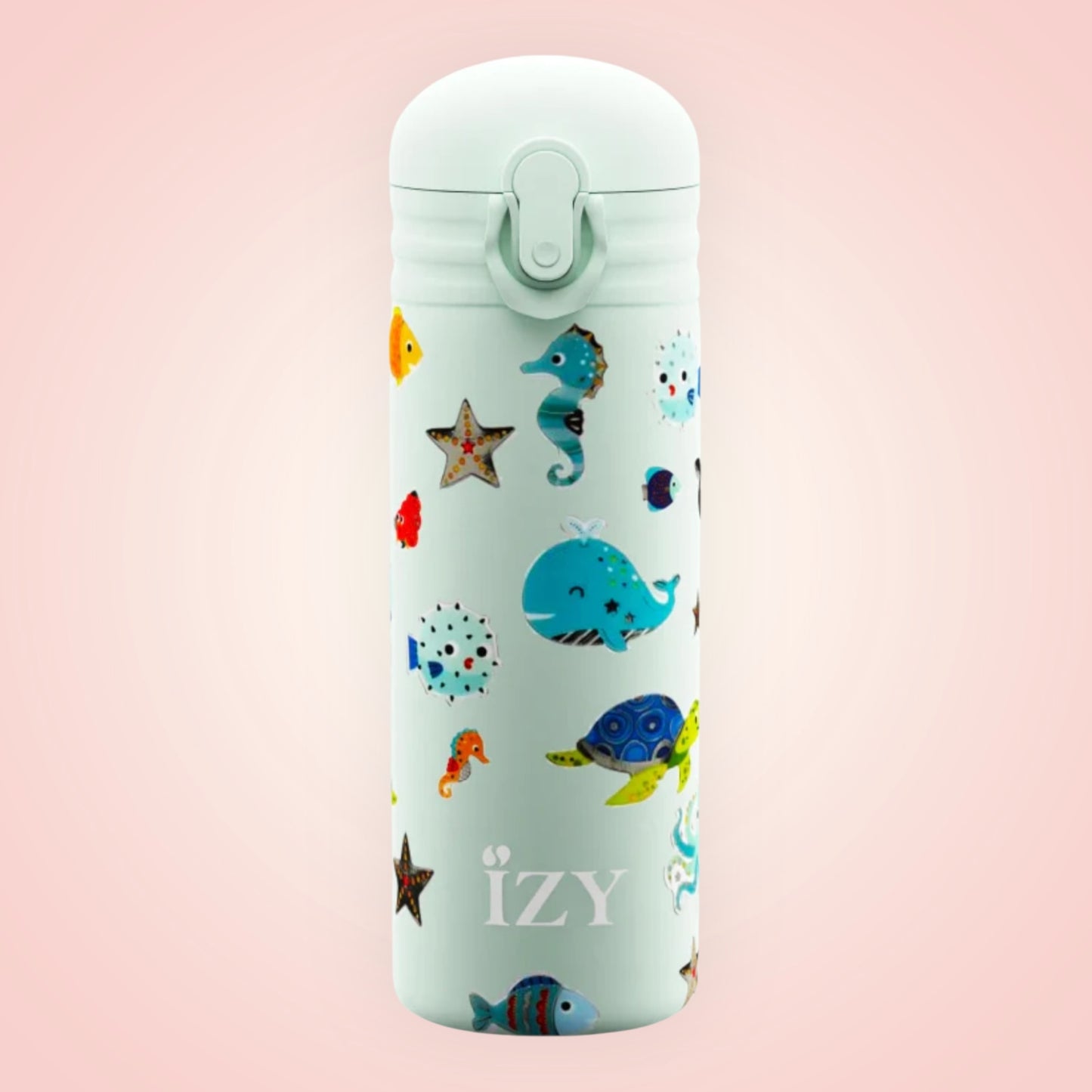 Drinkfles kids groen zeeleven