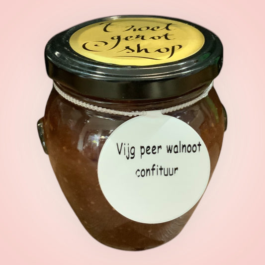 Confituur vijg , peer , walnoot 212ml