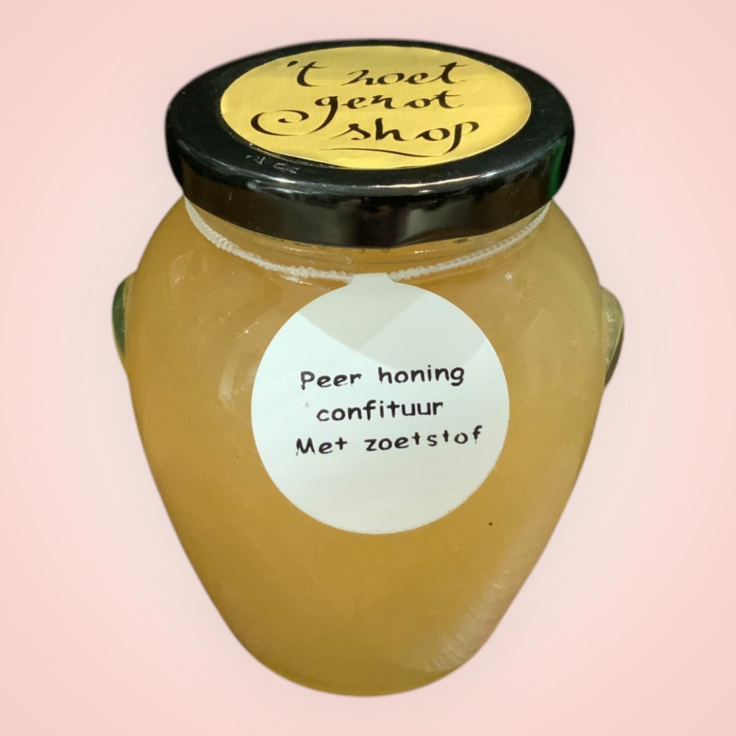 Suikerarme confituur peer honing 375ml