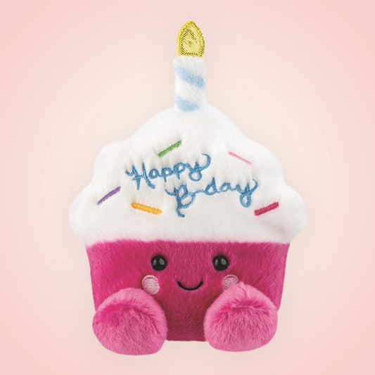 Palm Pals happy birthday cupcake