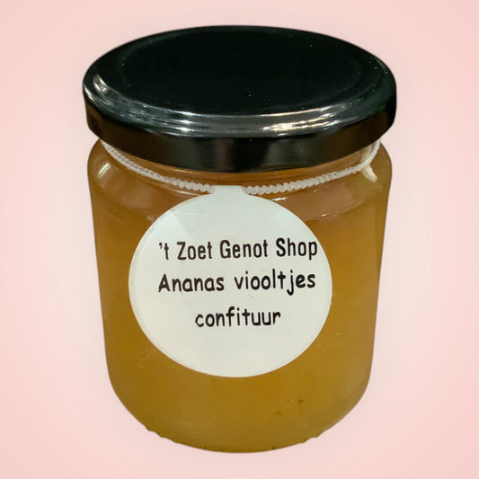 Confituur ananas , viooltjes 212ml