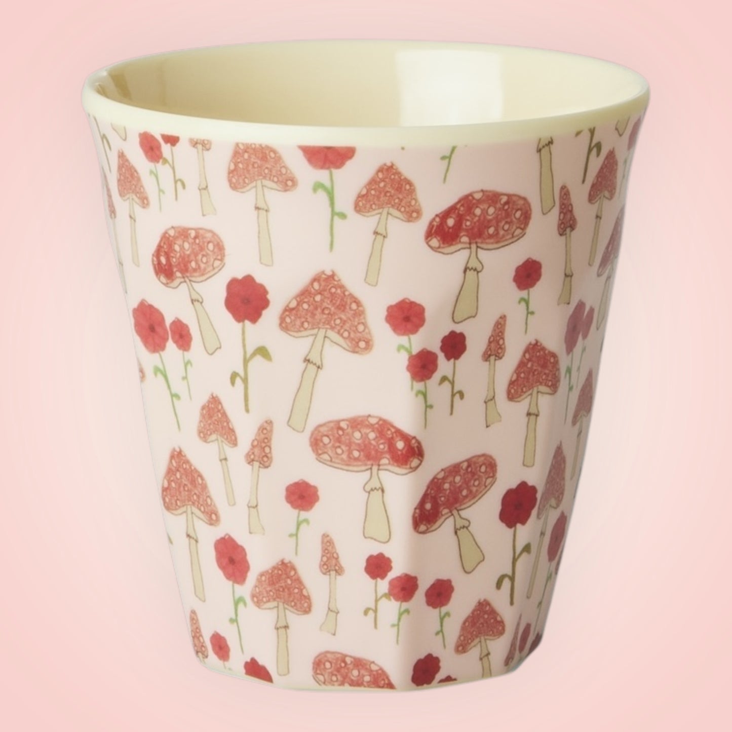 Rice drinkbeker S mushrooms 7,5x7,5cm 160ml