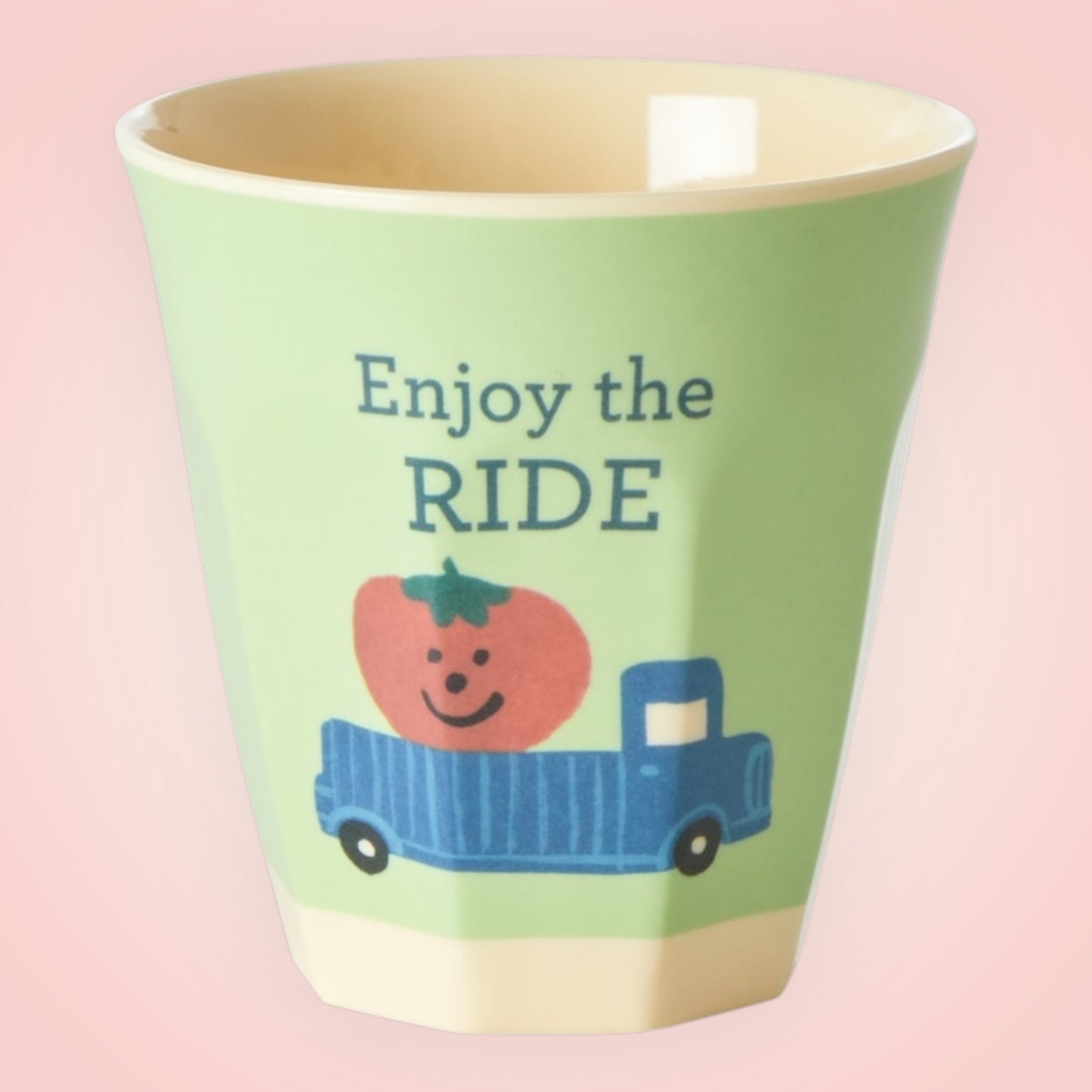 Rice drinkbeker S Enjoy the ride 7,5x7,5cm 160ml