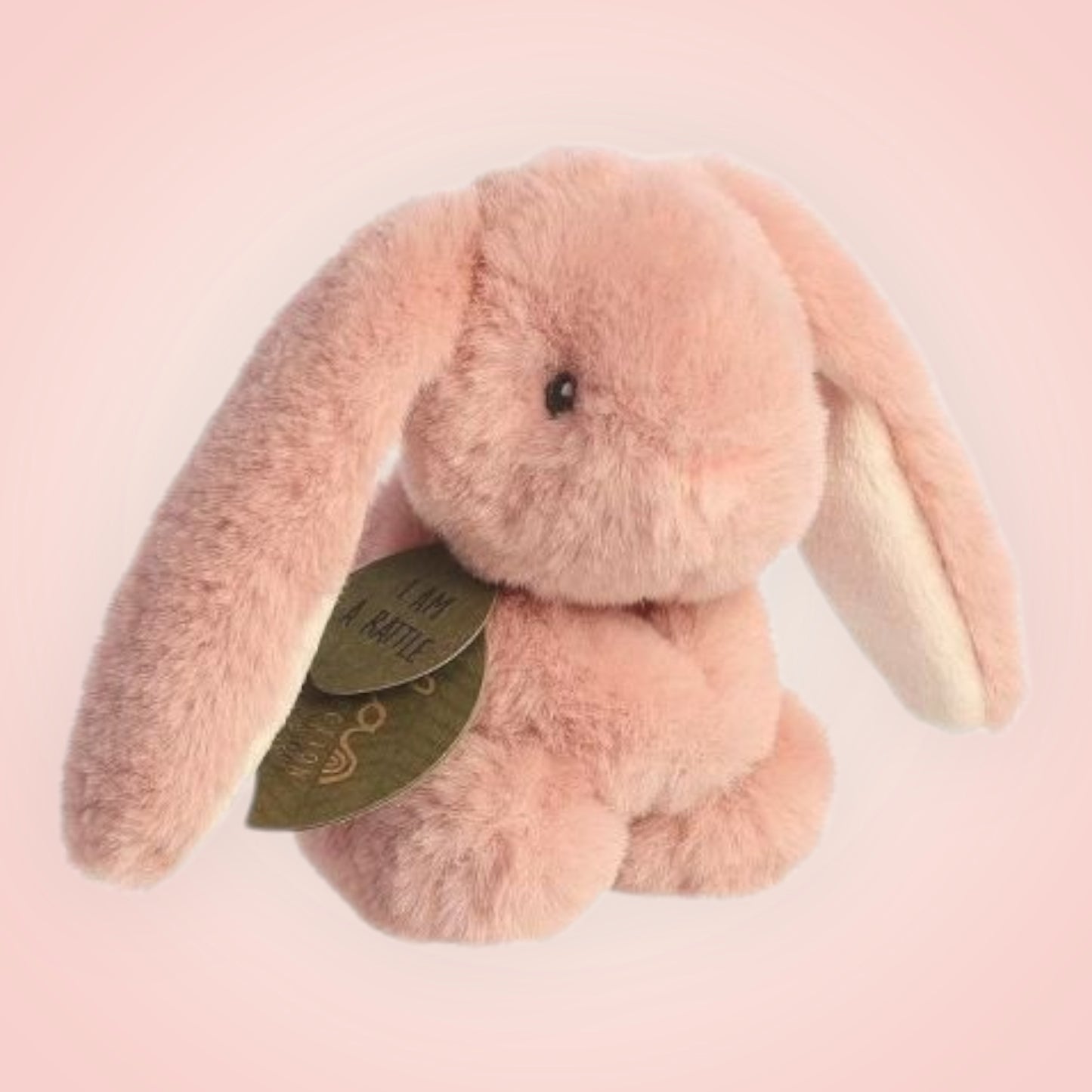 Konijntje rammelaar 15cm