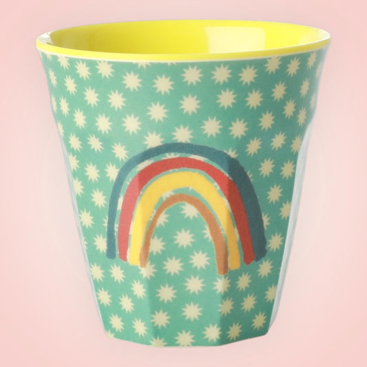 Rice drinkbeker M regenboog 9x9 cm 250ml
