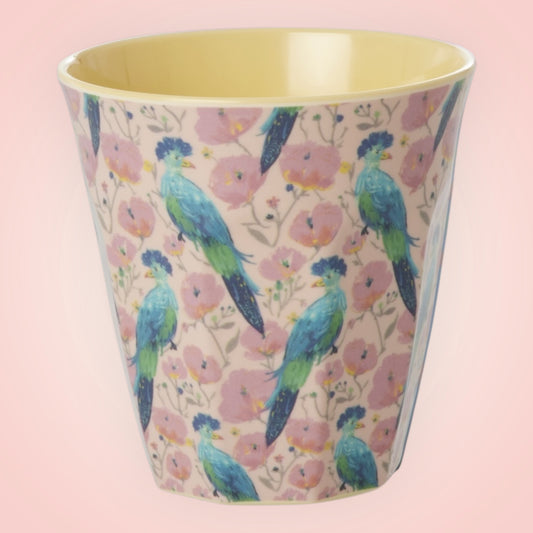 Rice drinkbeker M Birdy 9x9 cm 250ml