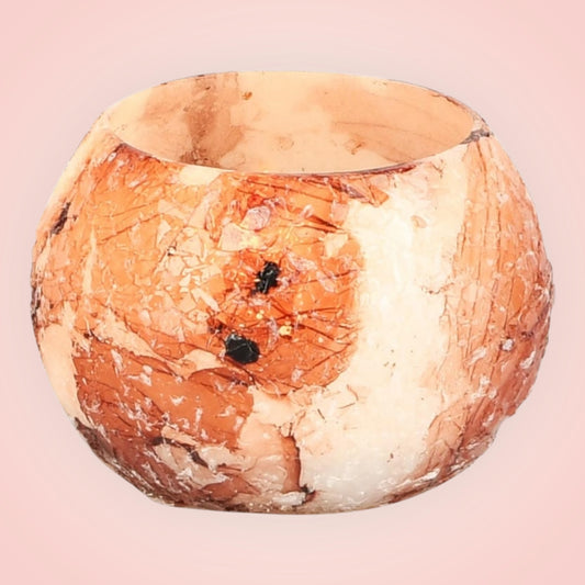 Theelichthouder Peach