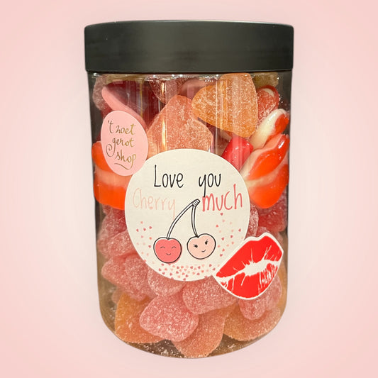 Snoeppot Valentijn Medium