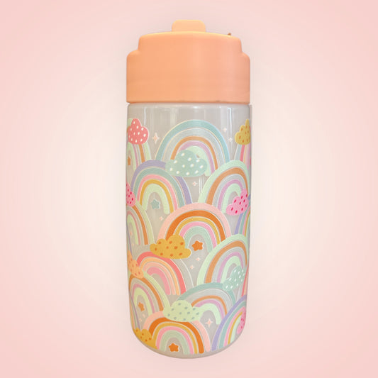 Drinkfles regenboog
