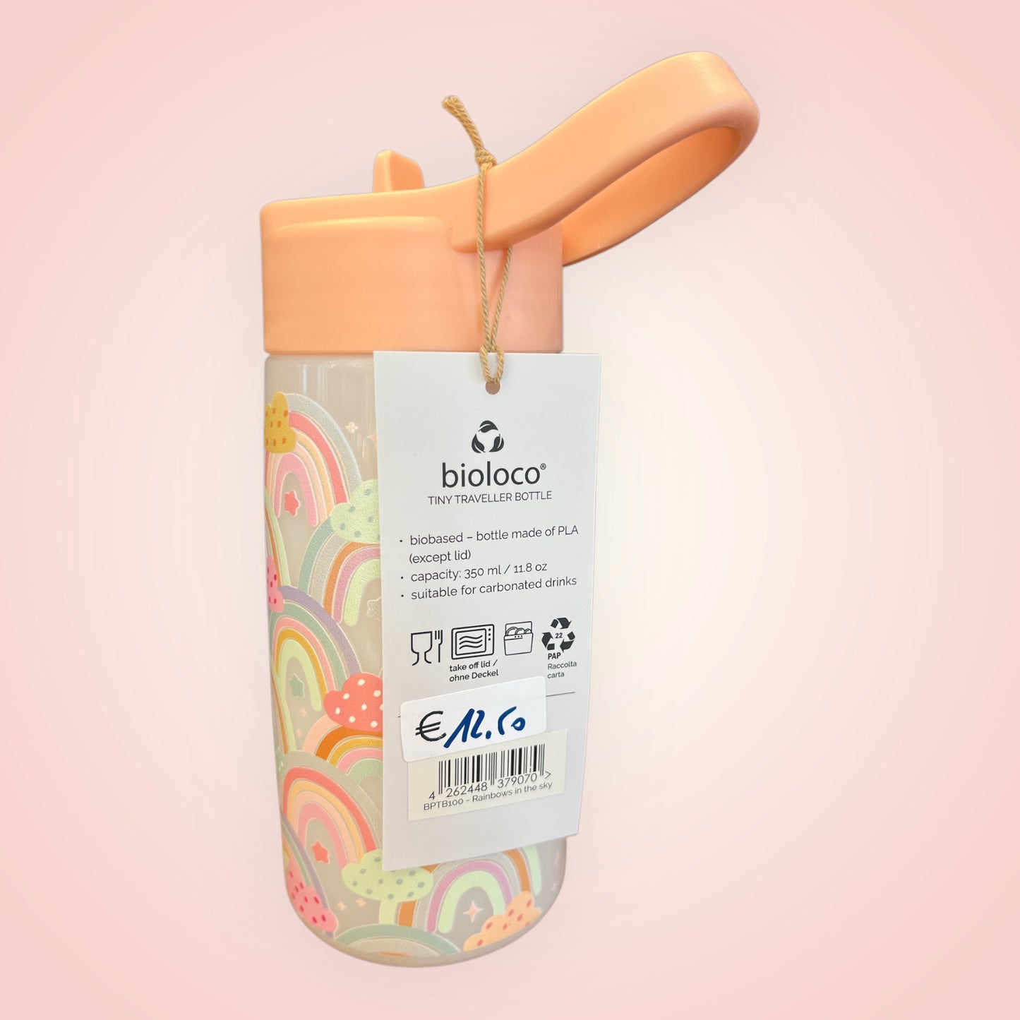 Drinkfles regenboog