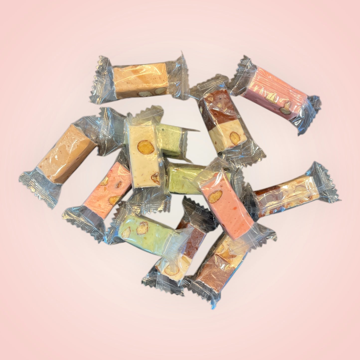 Zachte Nougatblokjes met Amandel - Carlier