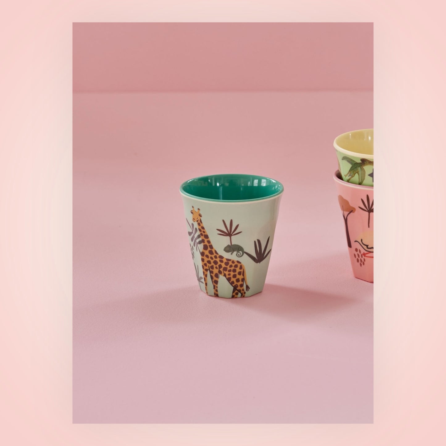 Rice drinkbeker S Giraffe 7,5x7,5cm 160ml