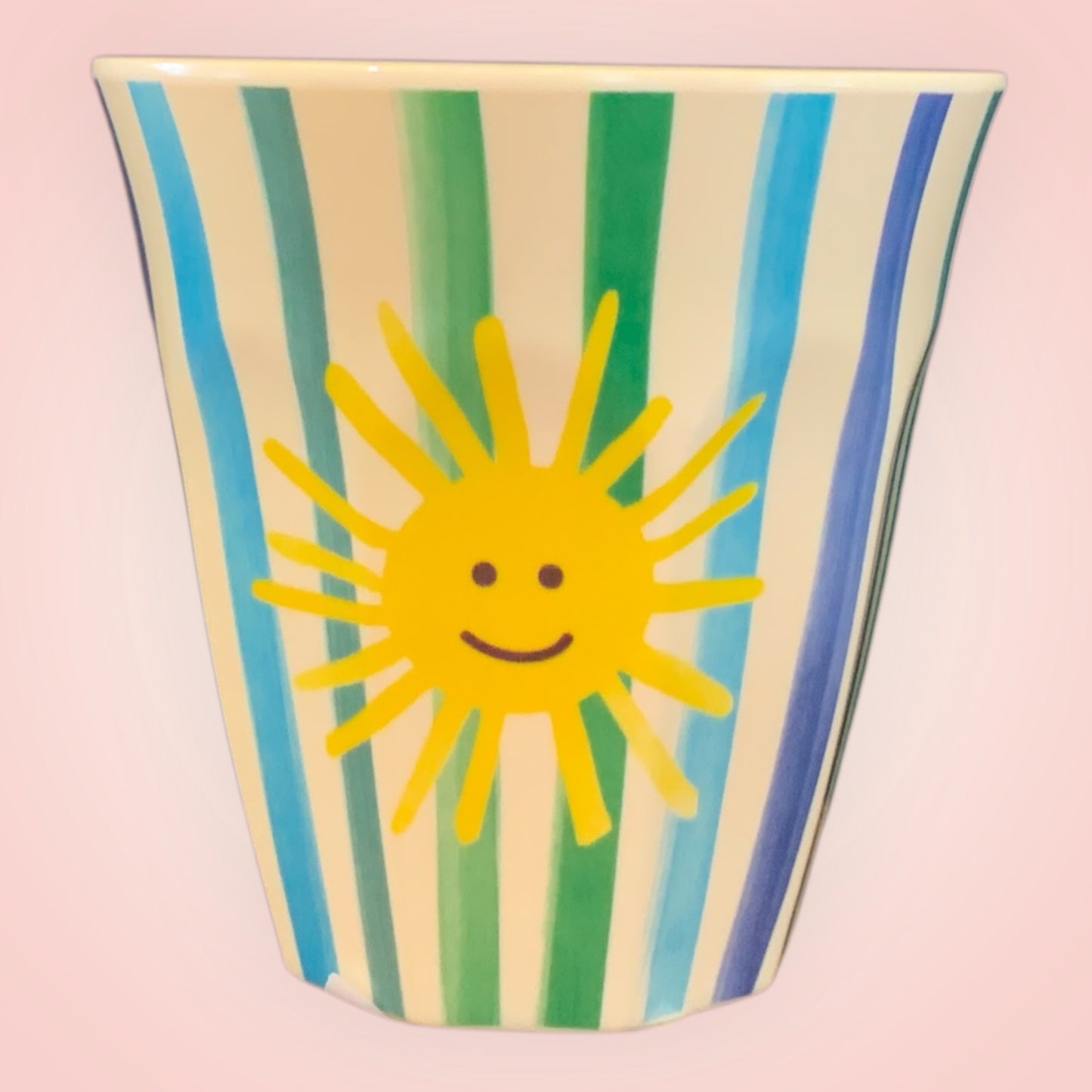 Rice drinkbeker M sun stripes 9x9cm 300ml