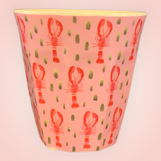 Rice drinkbeker M kreeft 9x9 cm 250ml