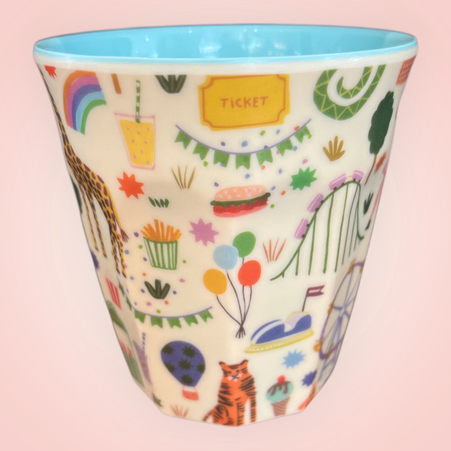 Rice drinkbeker kermis blauw