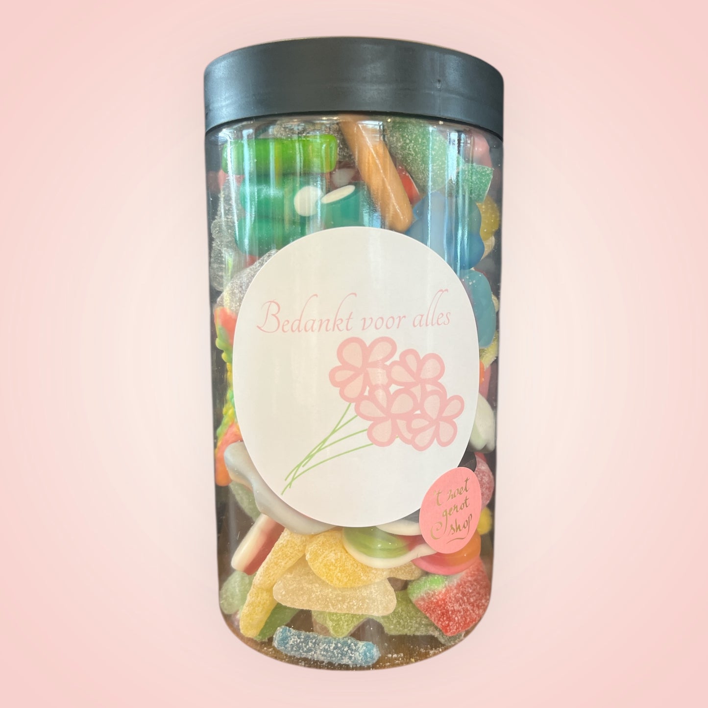 Snoeppot Bedankt Large